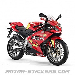 Aprilia RS 125 2008 Spain s adesivi